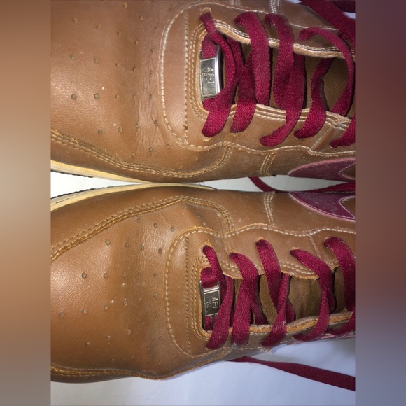 Men’s Size 15 US- Nike Air Force 1 High '07 07 Ale Brown Red 2013 - Picture 8 of 10